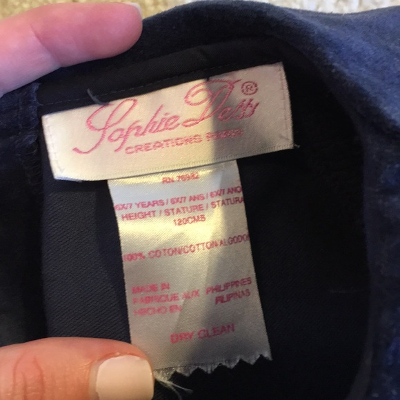 EUC Sophie Dess velvet short sleeve dress - Picture 8 of 8